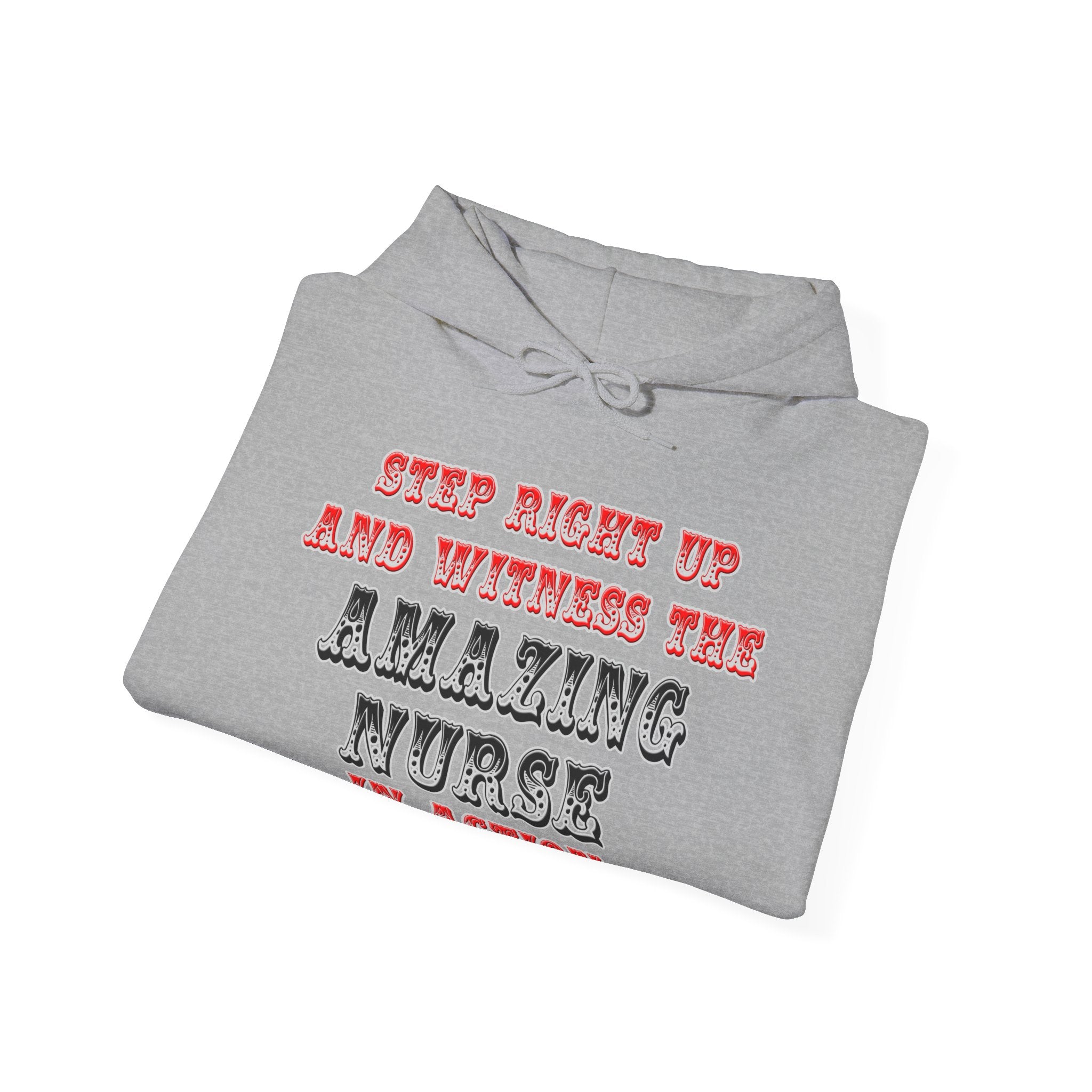 Amazing Nurse In Action - Unisex Heavy Blend™ Hooded Sweatshirt
