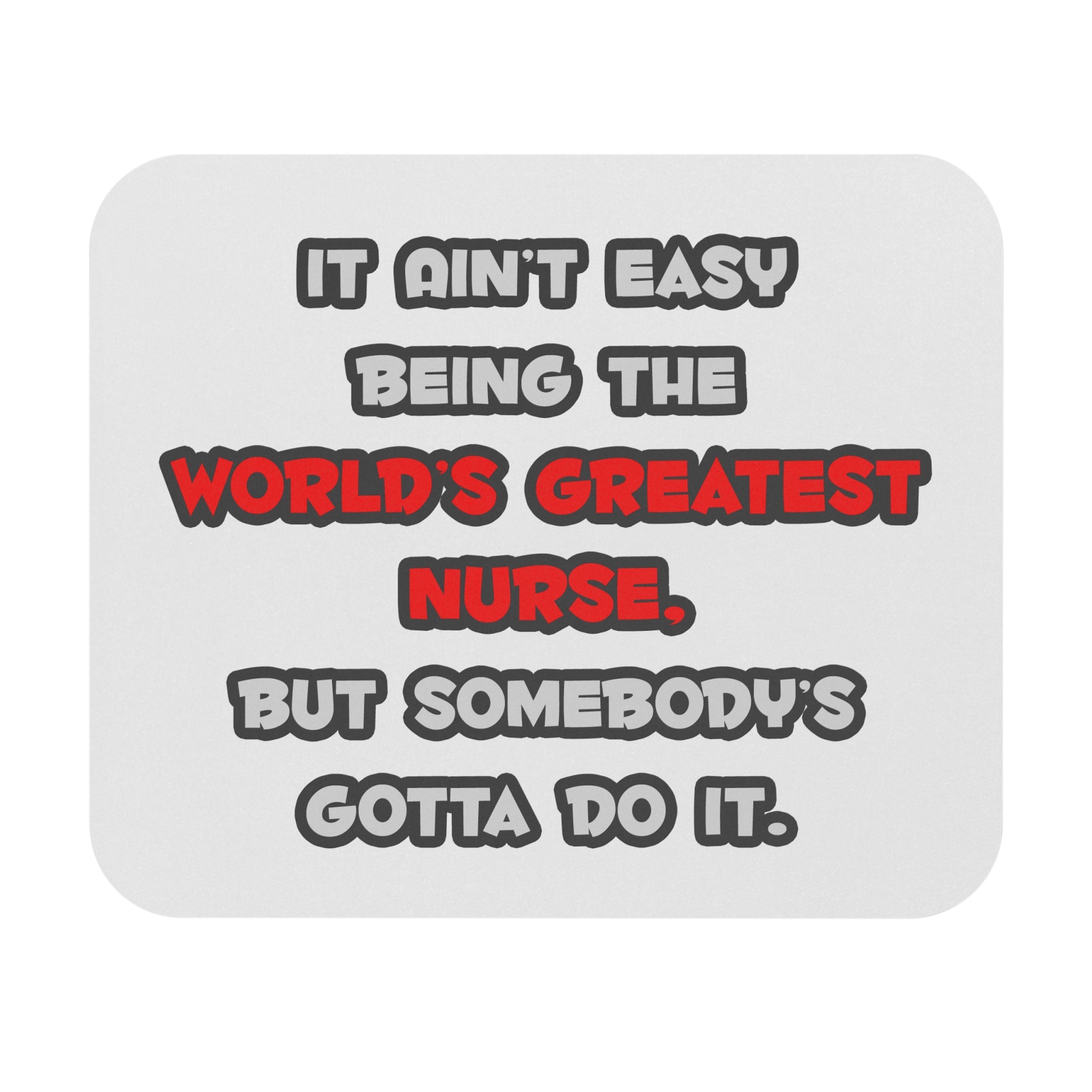 World's Greatest Nurse Joke - Mouse Pad (Rectangle)