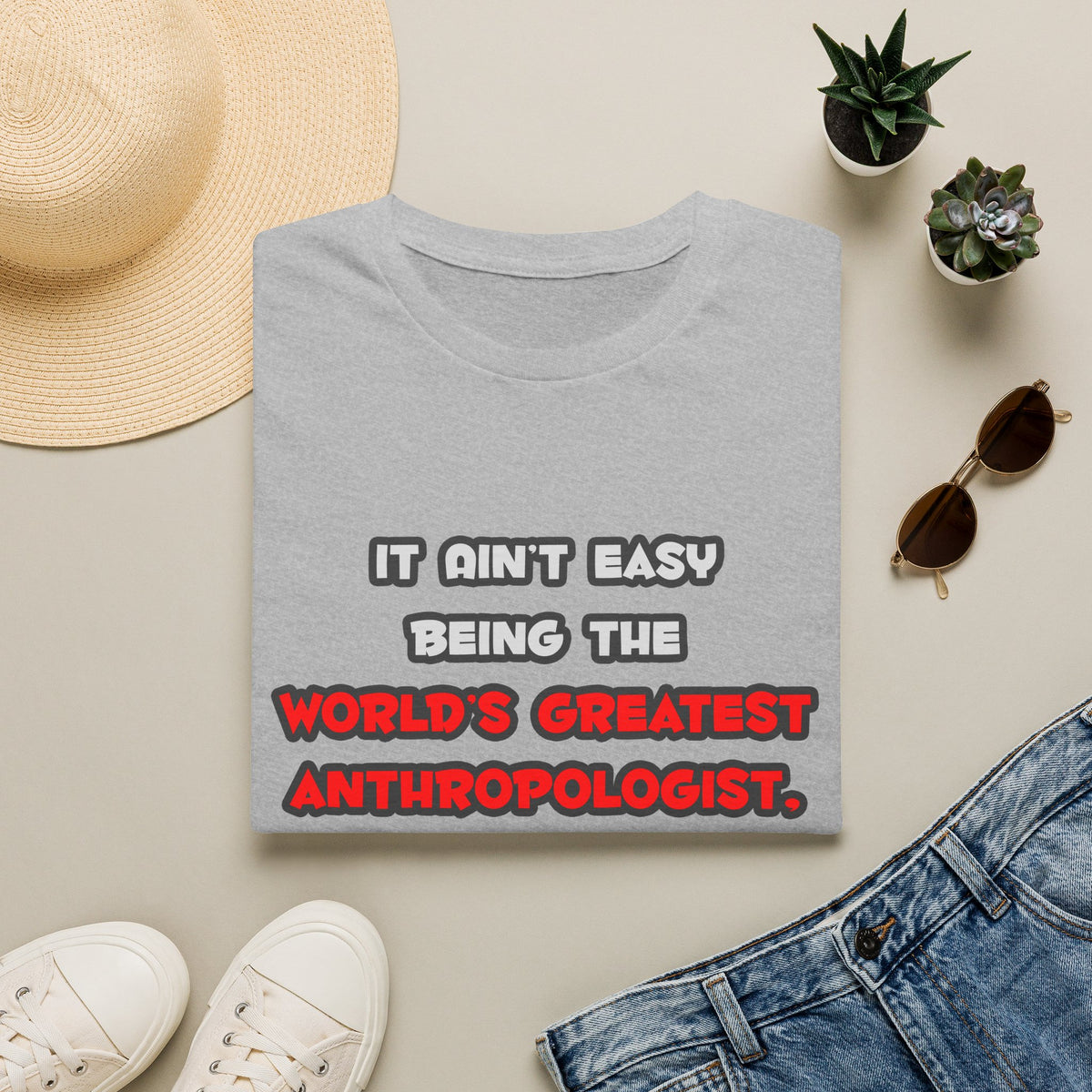 World's Greatest Anthropologist Joke - Unisex Softstyle T-Shirt