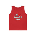 My Heart Belongs To A Chemist - Unisex Heavy Cotton Tank Top