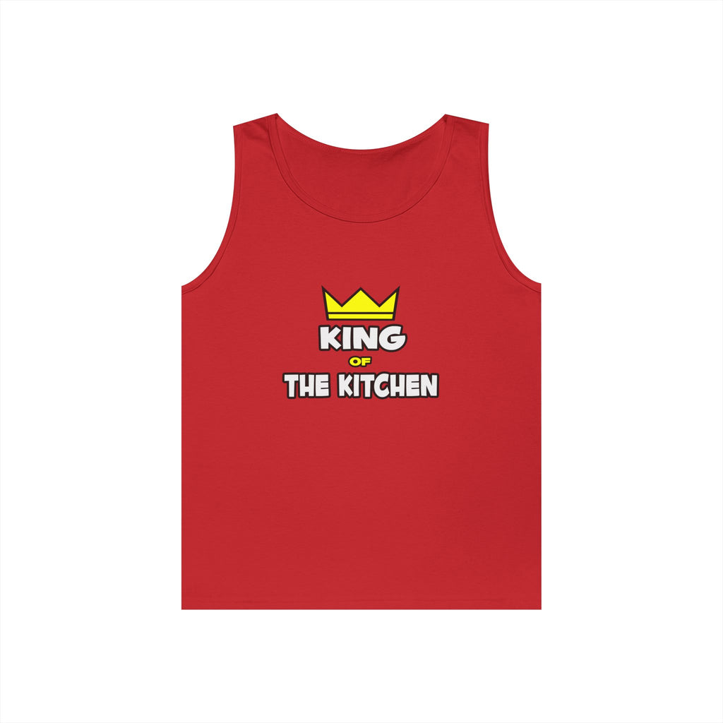 King of the Kitchen - Unisex Heavy Cotton Tank Top
