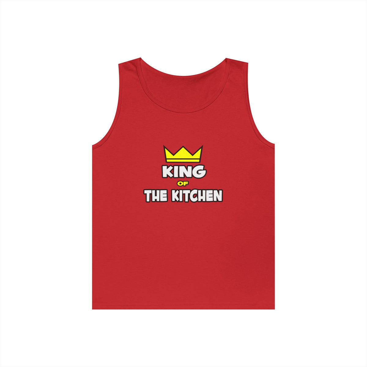 King of the Kitchen - Unisex Heavy Cotton Tank Top