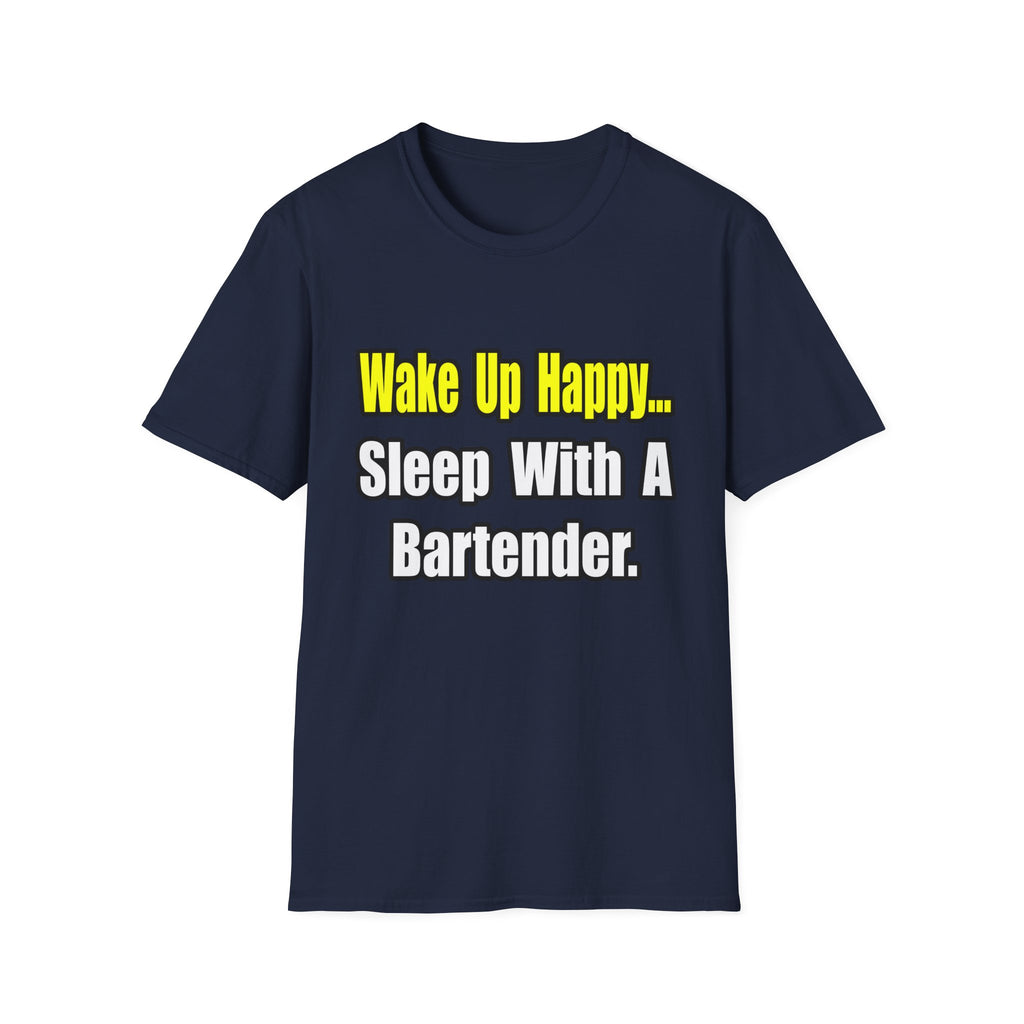 Sleep With a Bartender - Unisex Softstyle T-Shirt