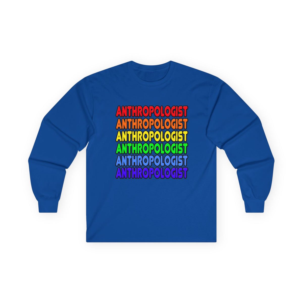 Rainbow Anthropologist - Unisex Ultra Cotton Long Sleeve Tee