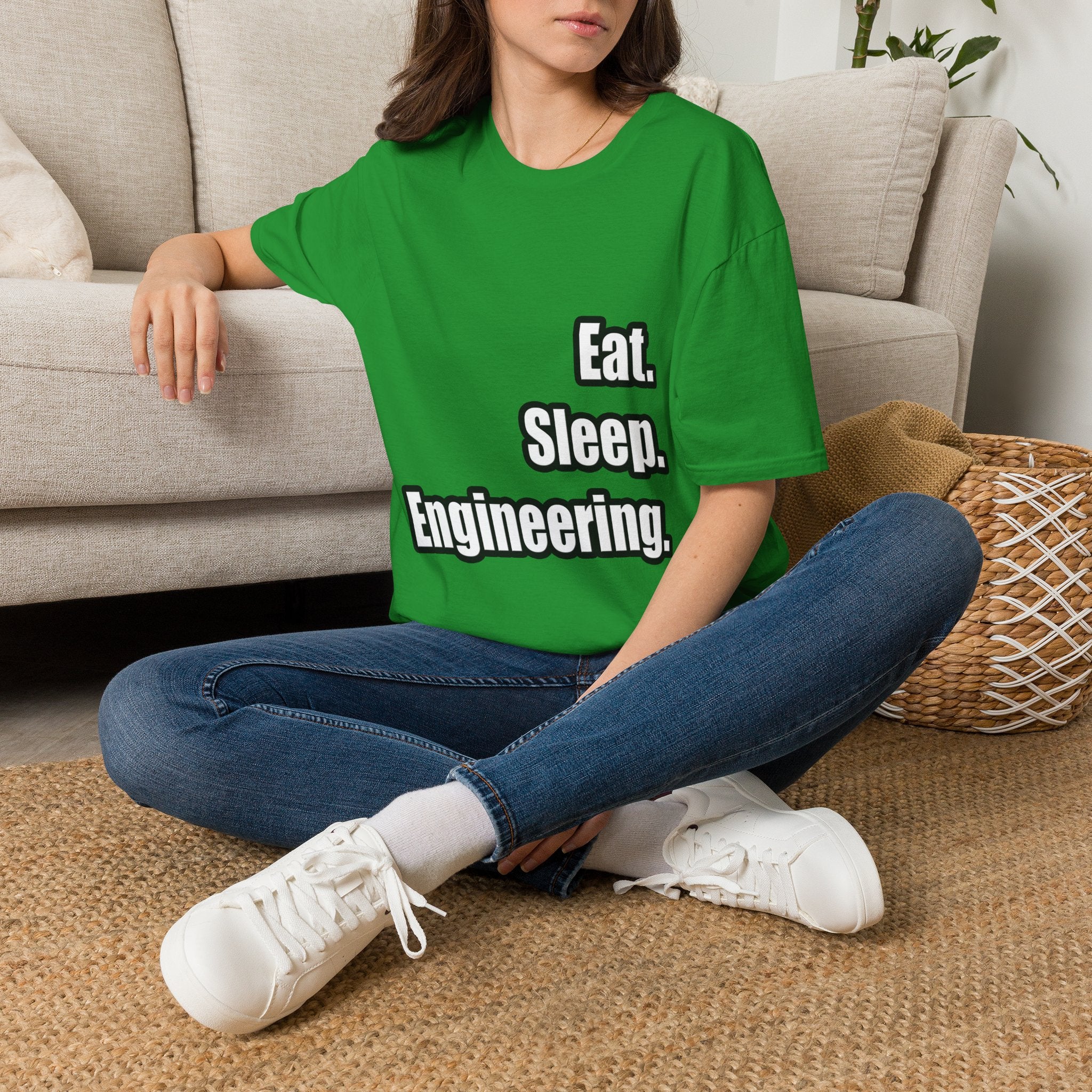 Eat. Sleep. Engineering - Unisex Softstyle T-Shirt