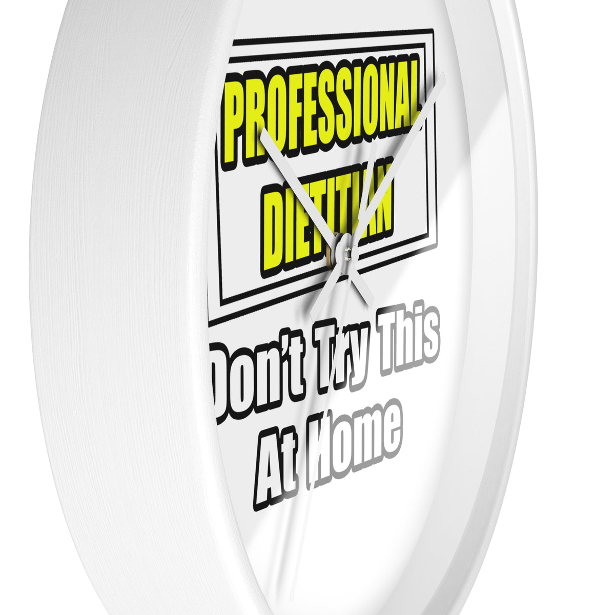 Professional Dietitian...Joke - Wall Clock