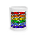 Rainbow Acupuncturist - Ceramic Mug, (11oz, 15oz)
