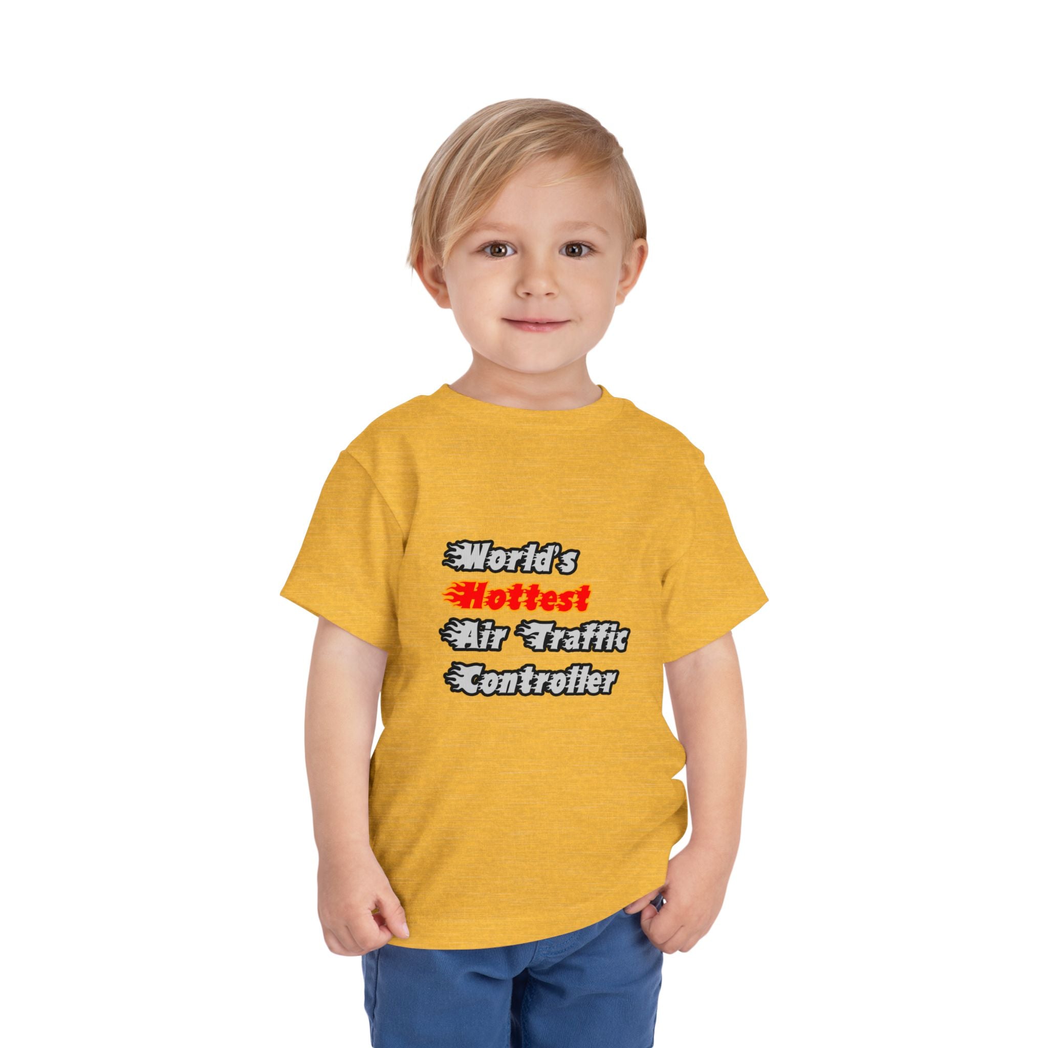 World's Hottest Air Traffic Controller - Toddler Short Sleeve Tee