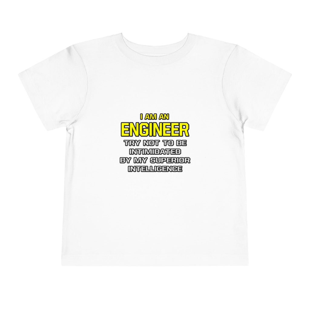 Engineer...Superior Intelligence - Toddler Short Sleeve Tee