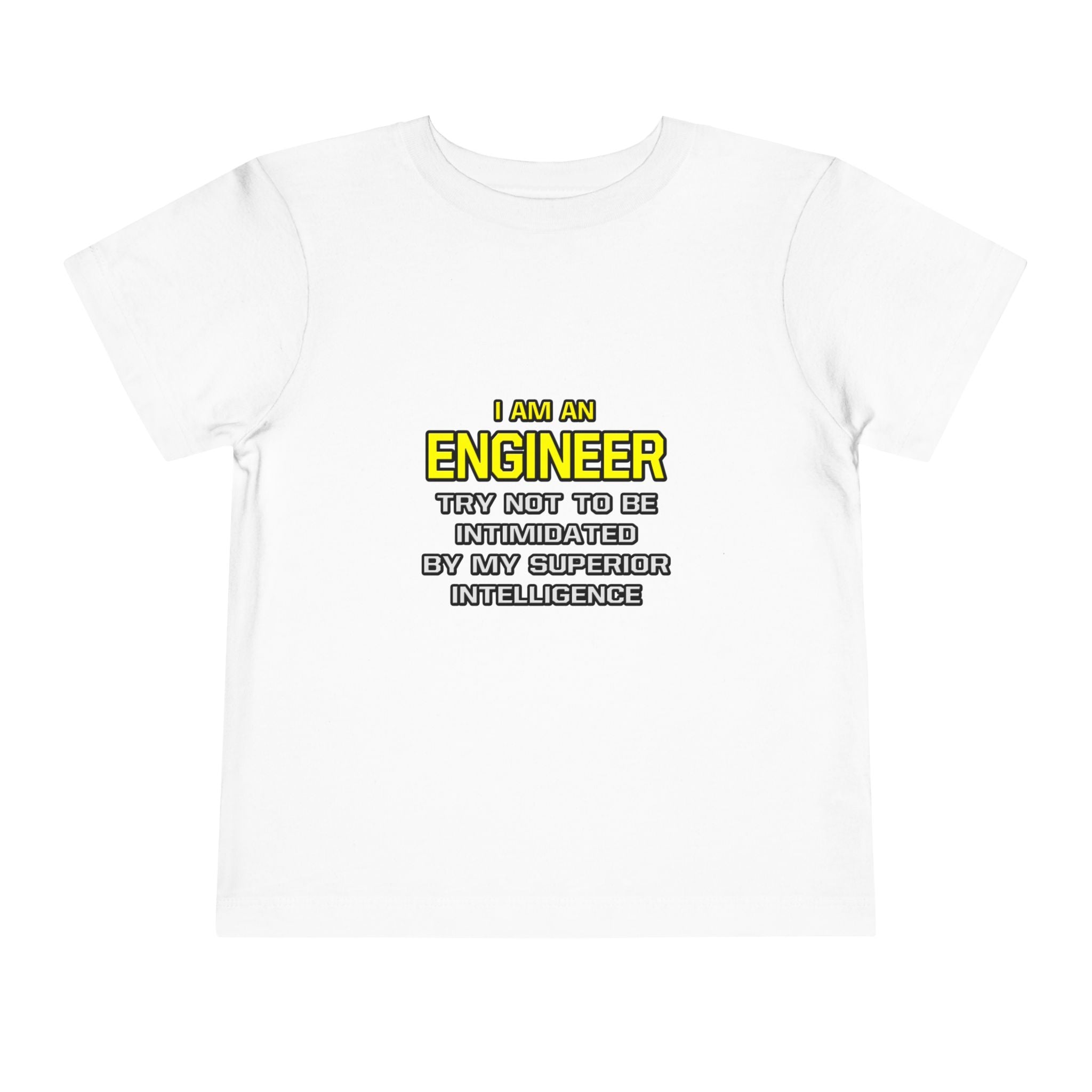 Engineer...Superior Intelligence - Toddler Short Sleeve Tee