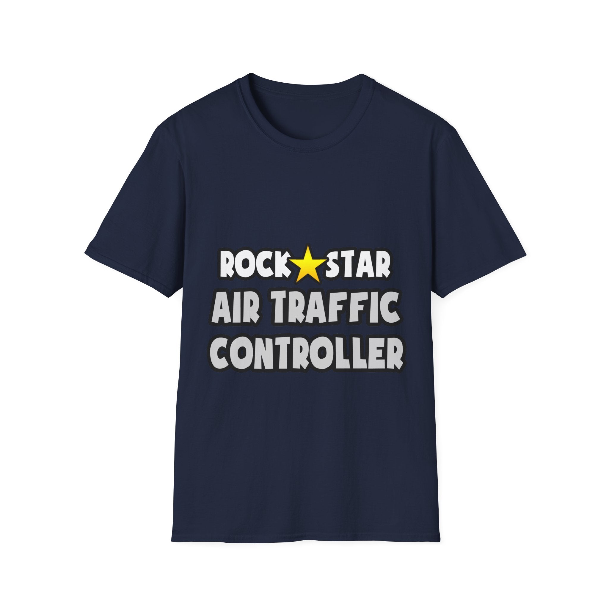 Rock Star Air Traffic Controller - Unisex Softstyle T-Shirt