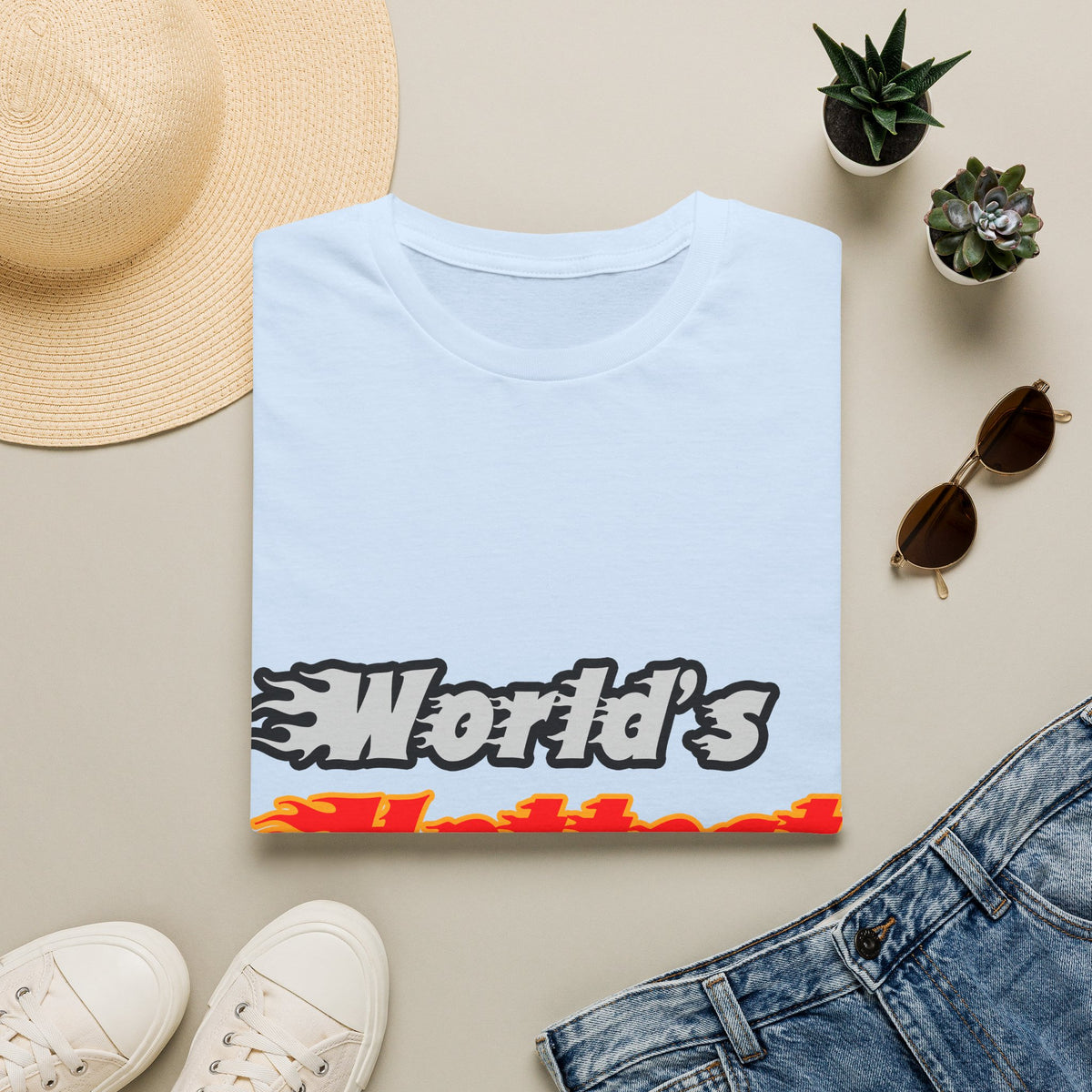 World's Hottest Teacher - Unisex Softstyle T-Shirt