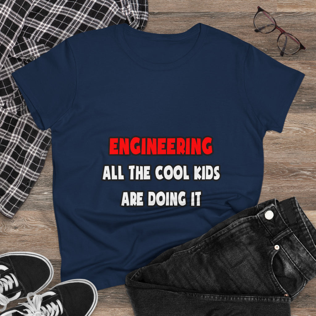 Funny Engineer Shirts and Gifts - Women's Midweight Cotton Tee