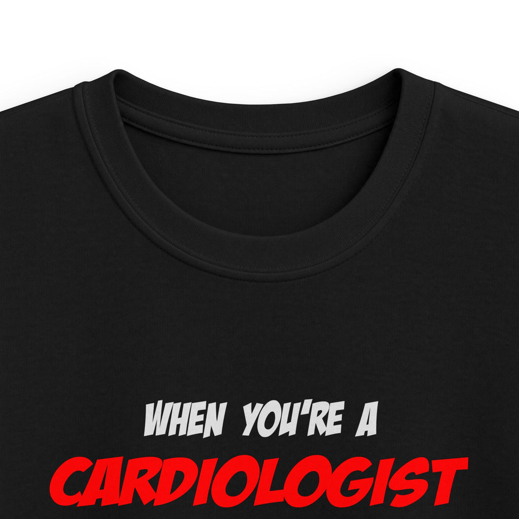 Cardiologist .. OMG WTF LOL - Kids Softstyle Tee