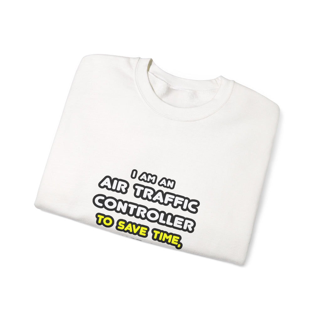 Funny Air Traffic Controller T Shirts - Unisex Heavy Blend™ Crewneck Sweatshirt