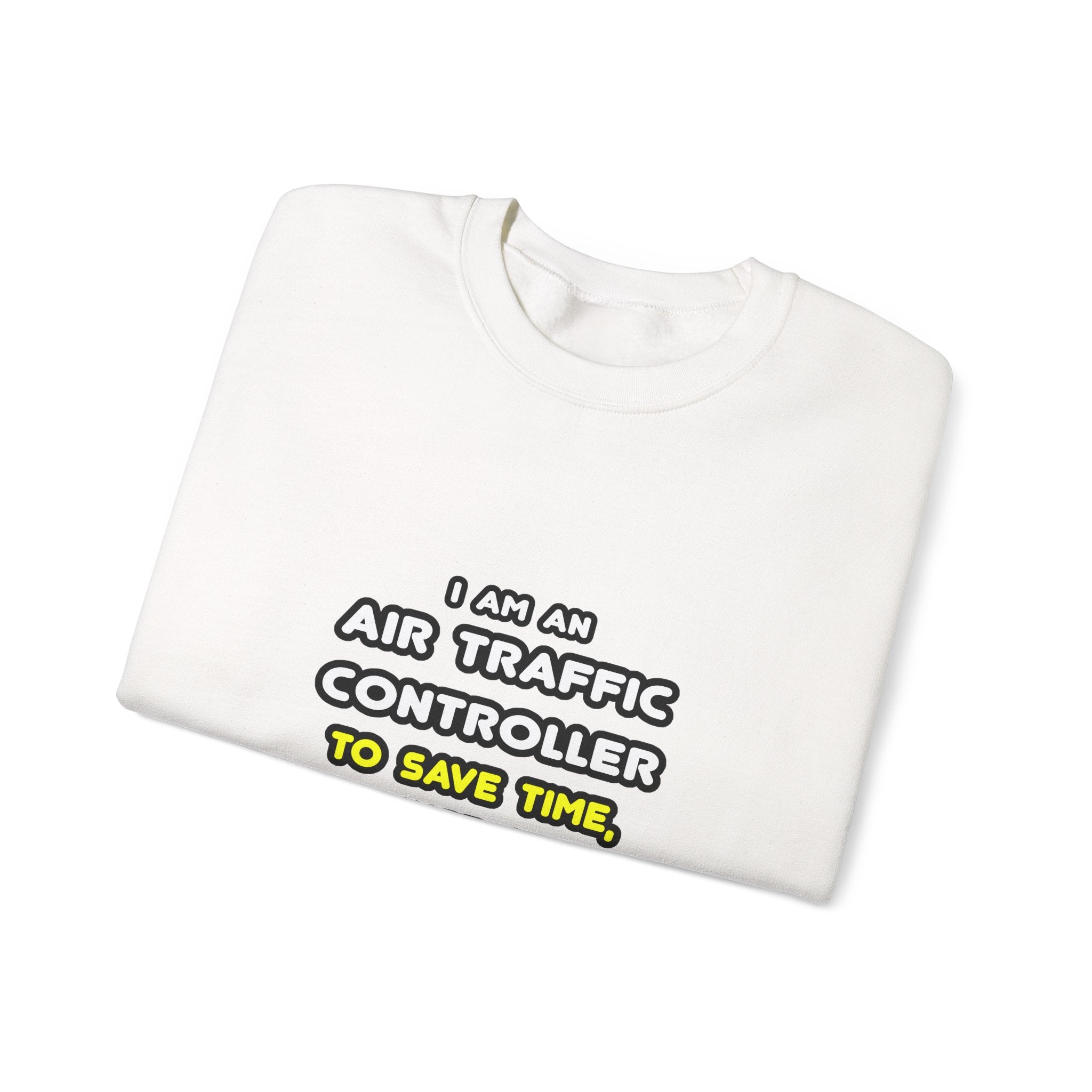 Funny Air Traffic Controller T Shirts - Unisex Heavy Blend™ Crewneck Sweatshirt