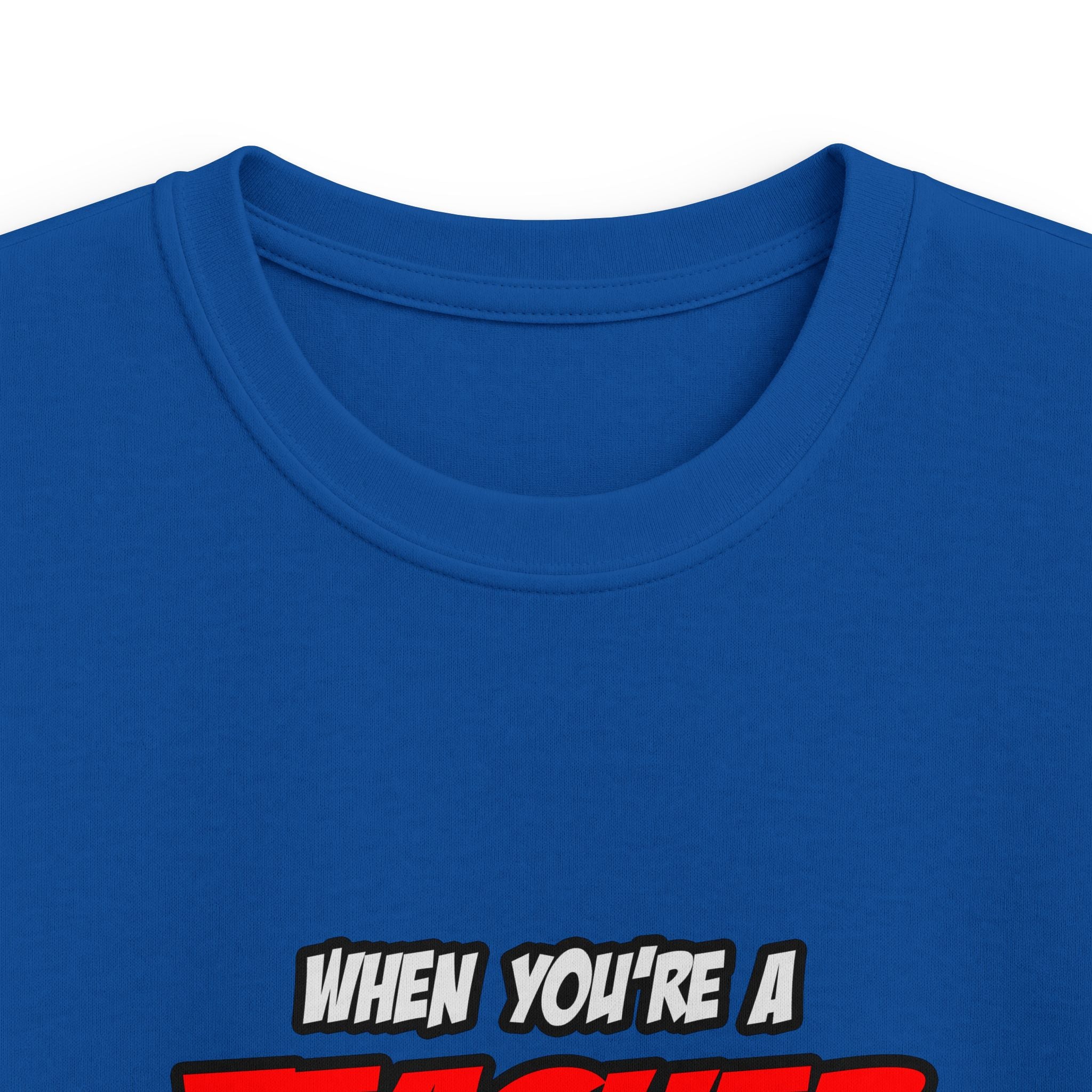 Teacher .. OMG WTF LOL - Kids Softstyle Tee