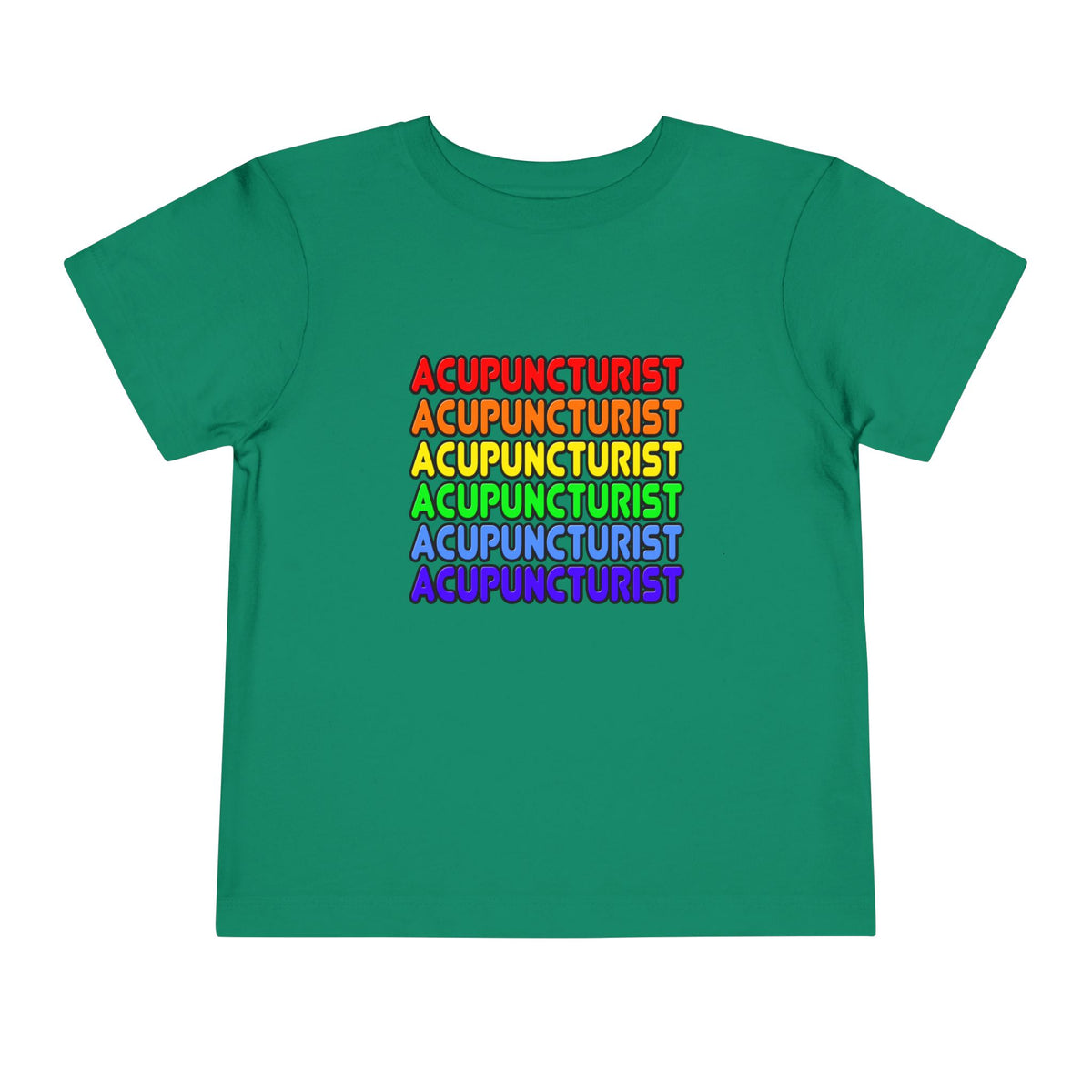 Rainbow Acupuncturist - Toddler Short Sleeve Tee