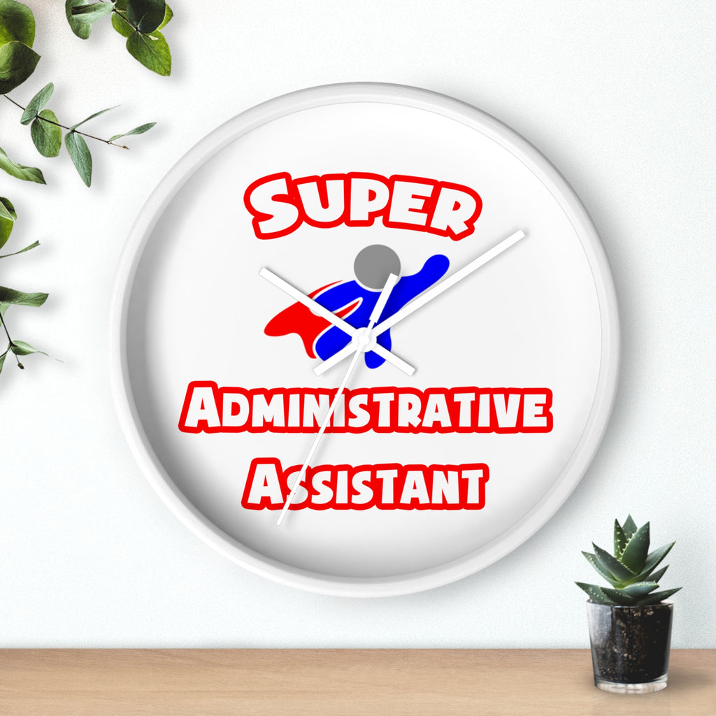 Super Administrative Assistant - Wall Clock