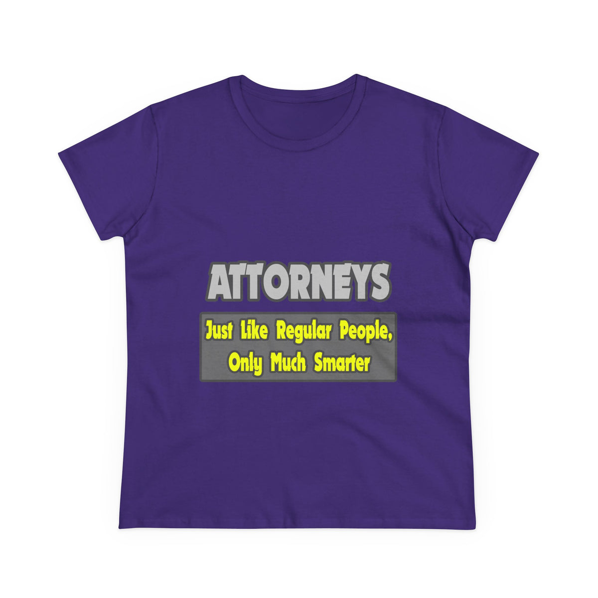 Attorneys...Smarter - Women's Midweight Cotton Tee