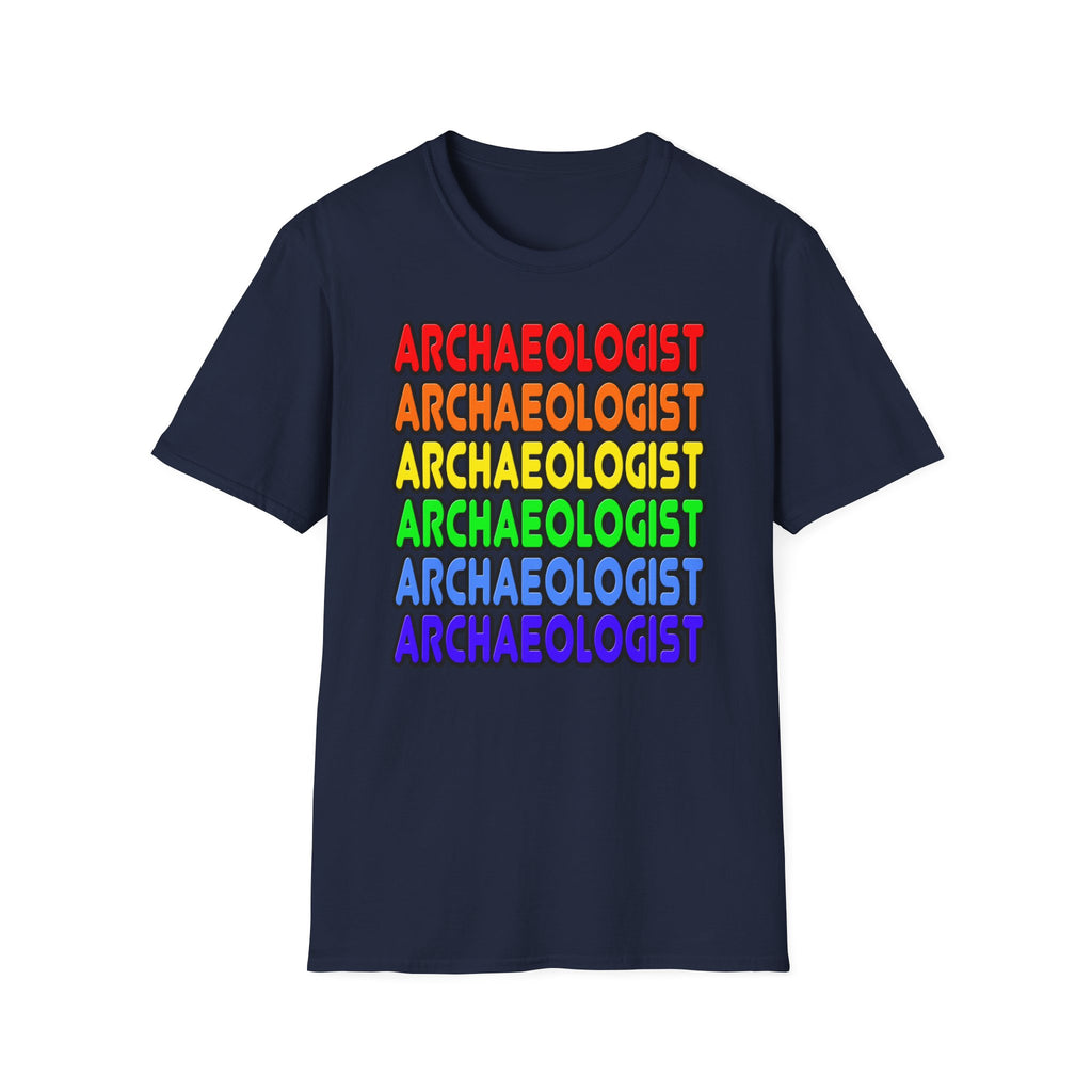 Rainbow Archaeologist - Unisex Softstyle T-Shirt