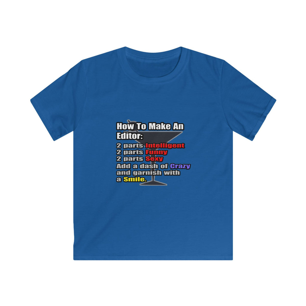 How To Make an Editor - Kids Softstyle Tee