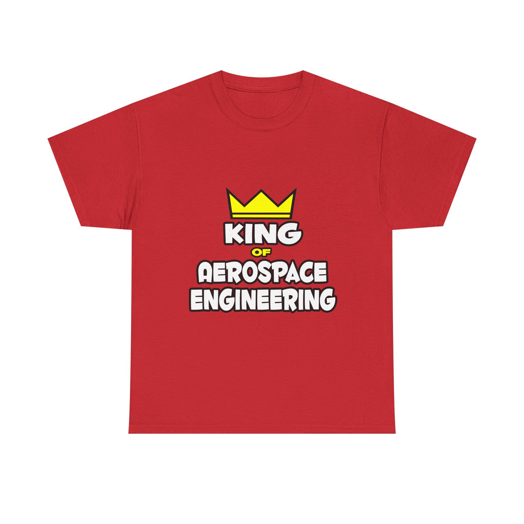 King of Aerospace Engineering - Unisex Heavy Cotton Tee
