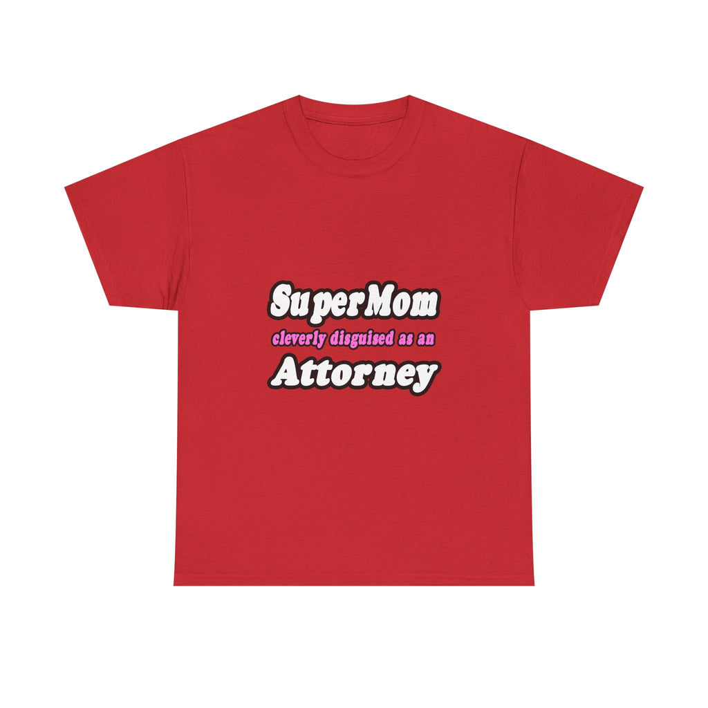 SuperMom Attorney - Unisex Heavy Cotton Tee