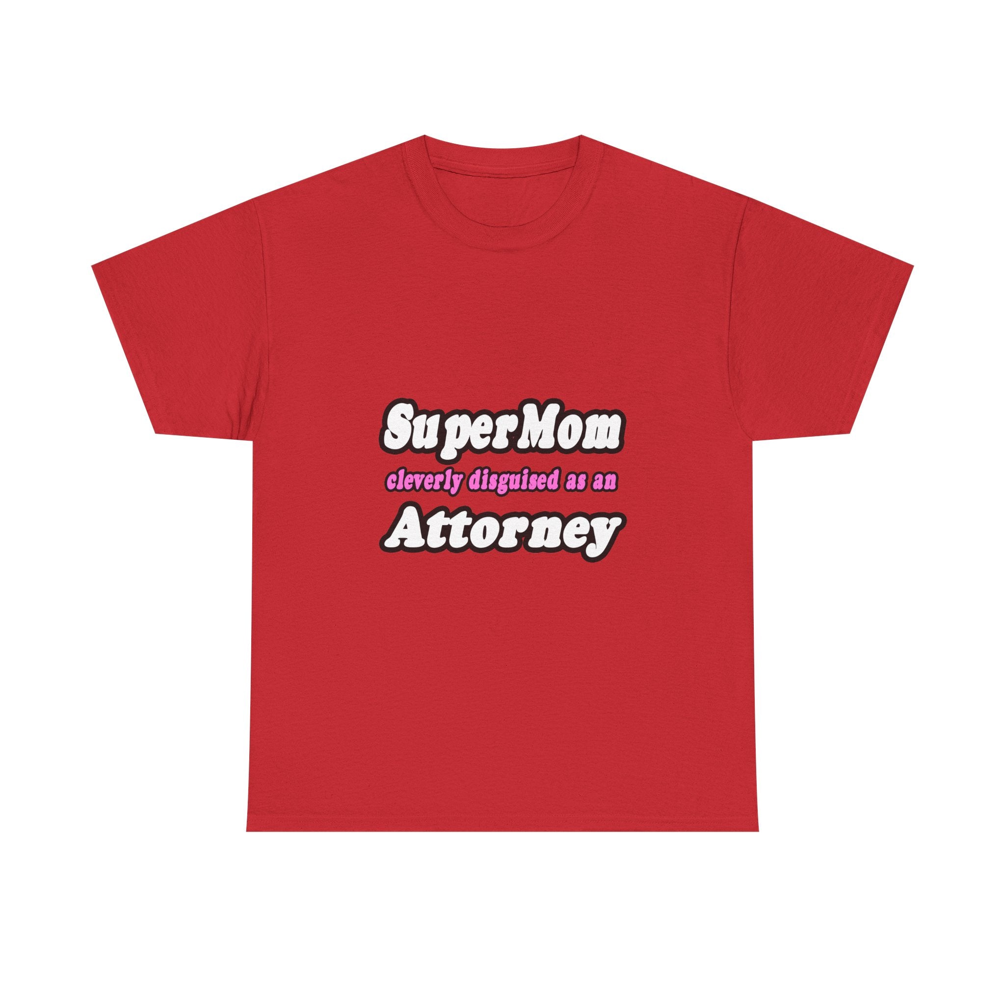 SuperMom Attorney - Unisex Heavy Cotton Tee