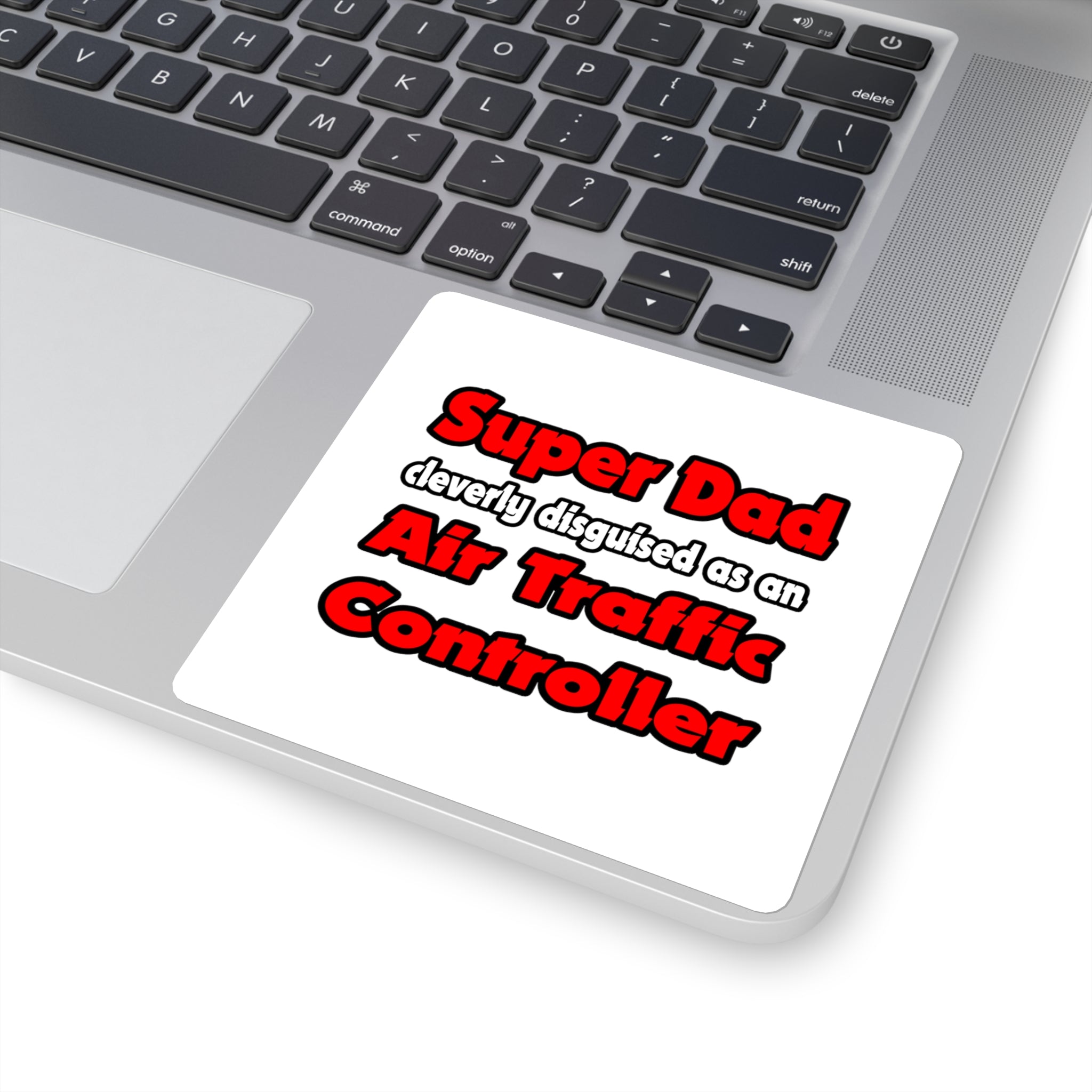 Super Dad ... Air Traffic Controller - Square Stickers