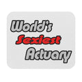 World's Sexiest Actuary - Mouse Pad (Rectangle)