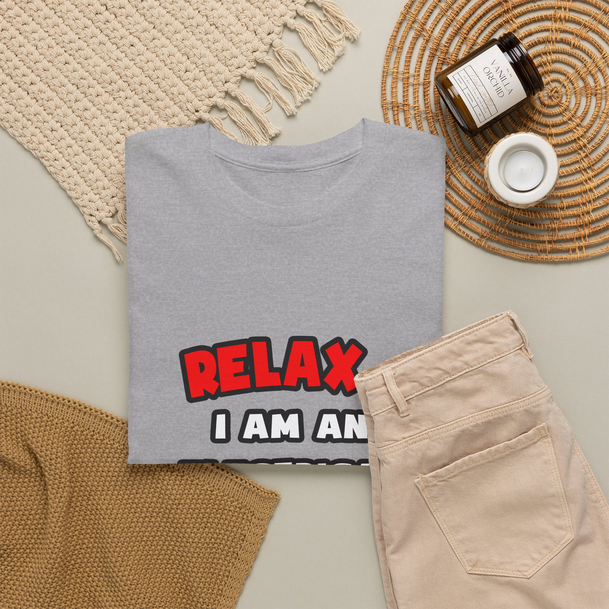 Relax ... I Am An Electrical Engineer - Unisex Heavy Cotton Tee