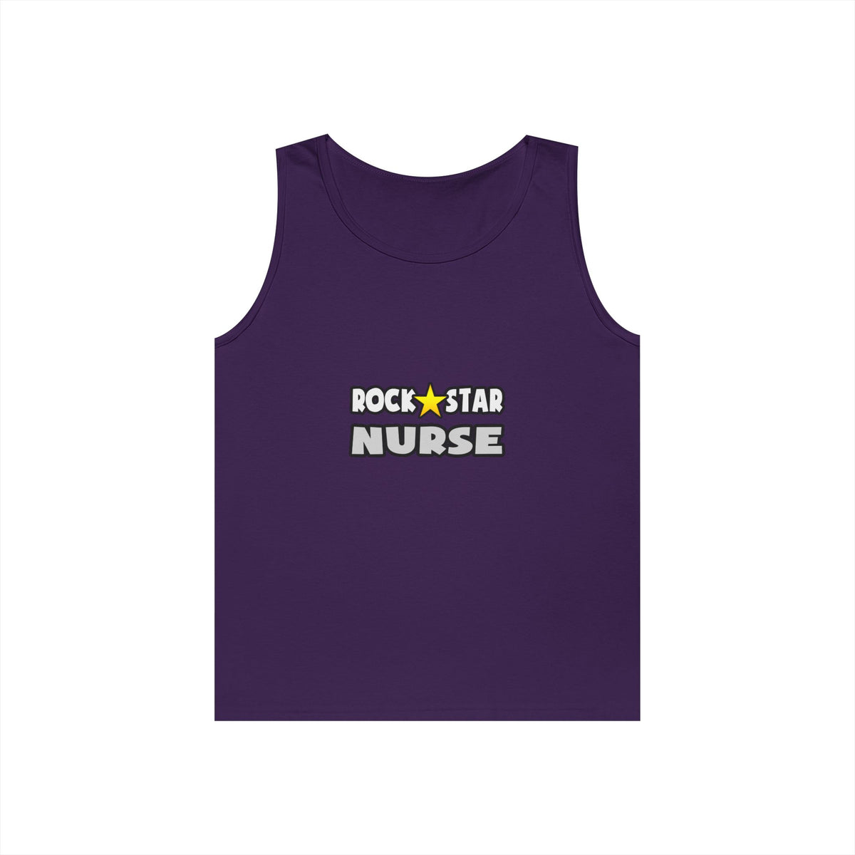 Rock Star Nurse (2) - Unisex Heavy Cotton Tank Top