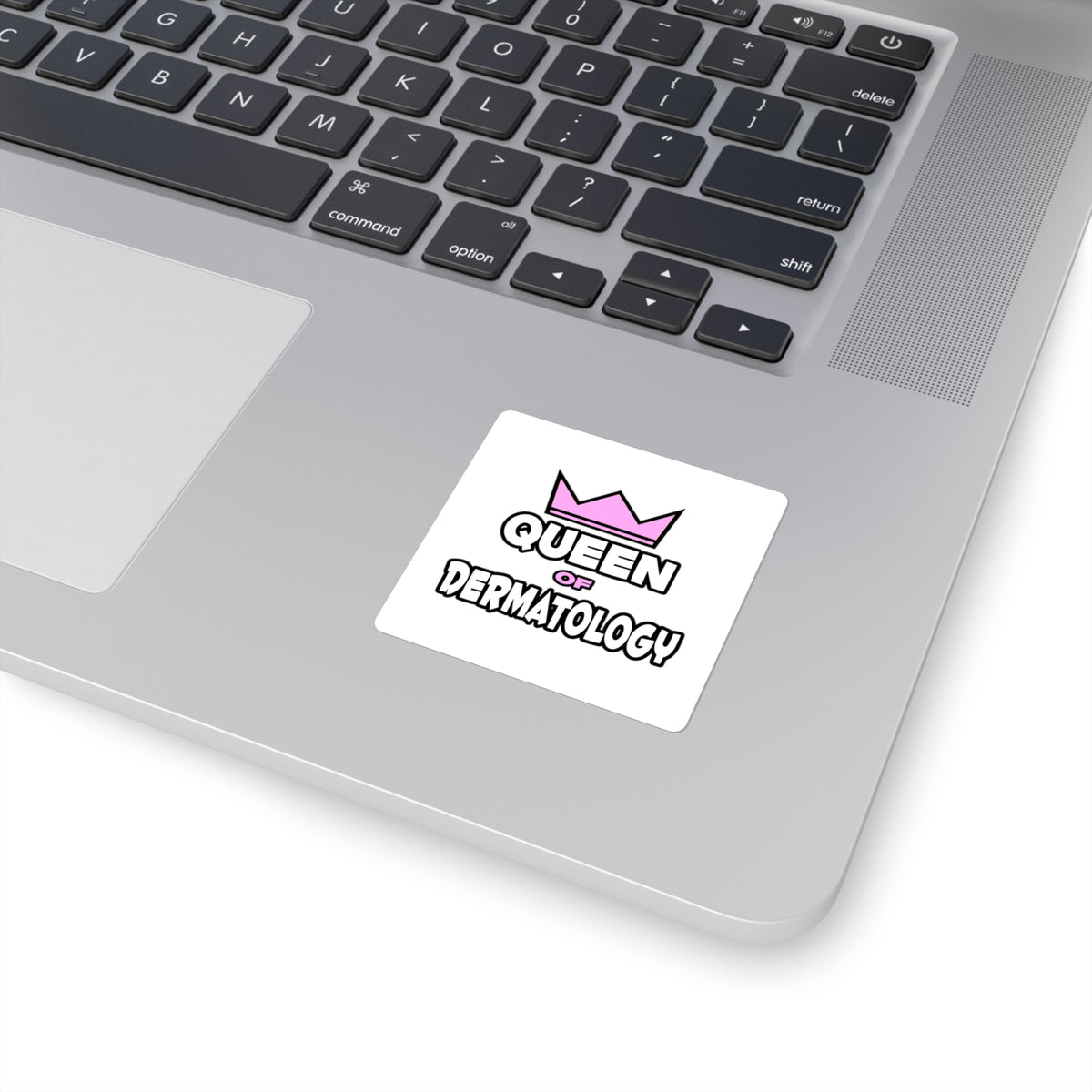 Queen of Dermatology - Square Stickers