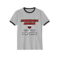 Admin Assistant ... Will Work For Wine - Unisex Cotton Ringer T-Shirt