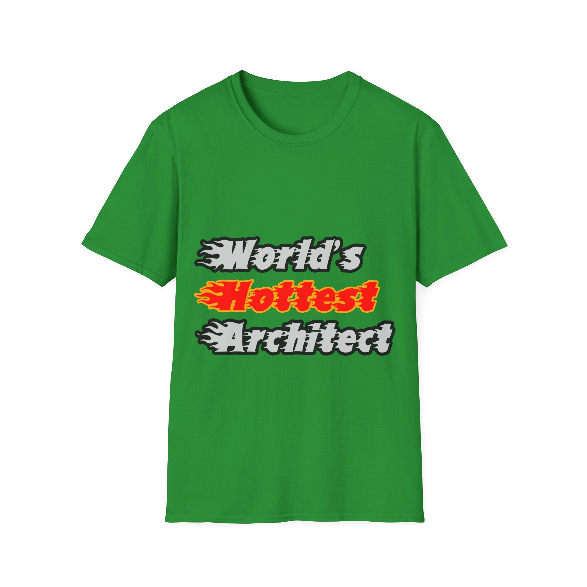 World's Hottest Architect - Unisex Softstyle T-Shirt