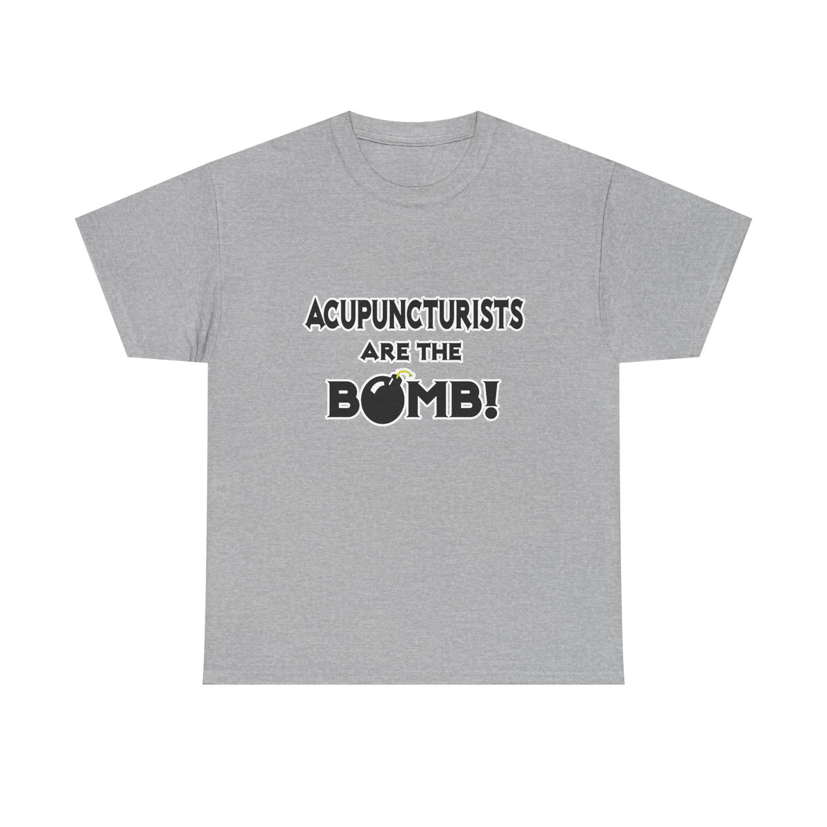 Acupuncturists Are The Bomb! - Unisex Heavy Cotton Tee