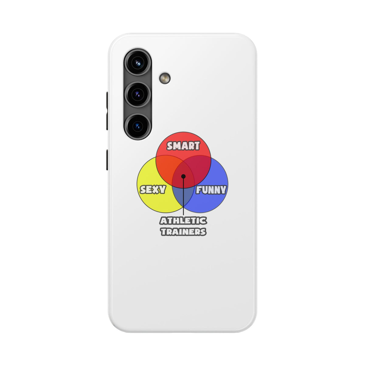 Venn Diagram .. Athletic Trainers - Tough Phone Cases