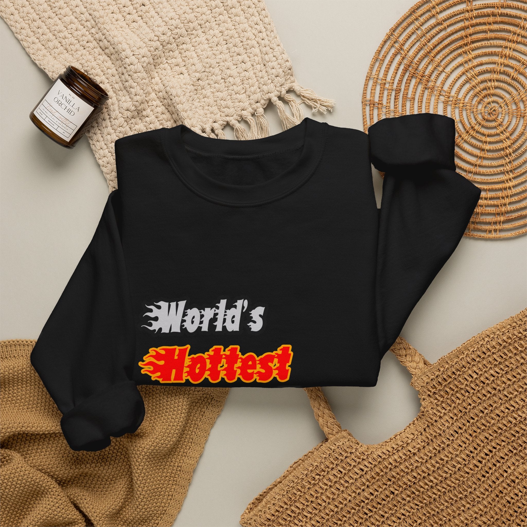 World's Hottest Administrative Assistant - Unisex Heavy Blend™ Crewneck Sweatshirt