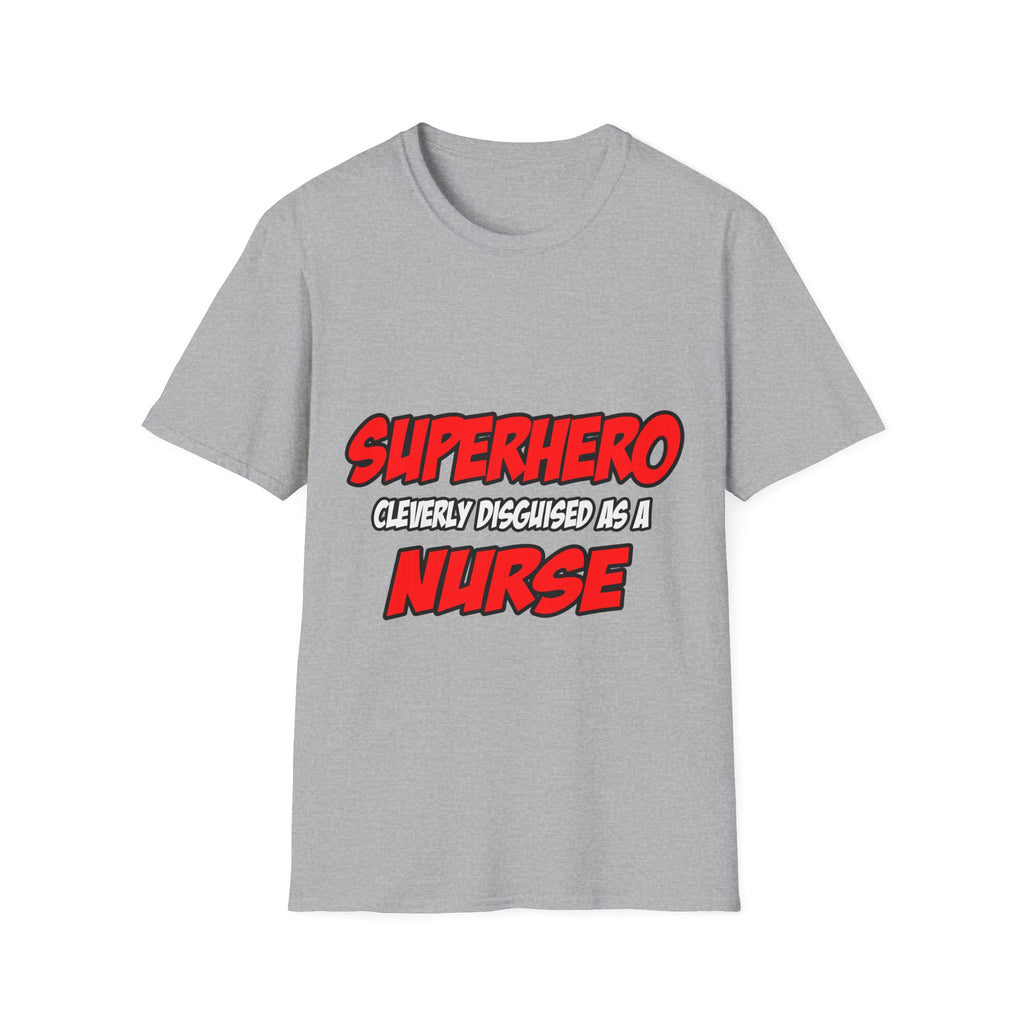 Superhero...Nurse - Unisex Softstyle T-Shirt