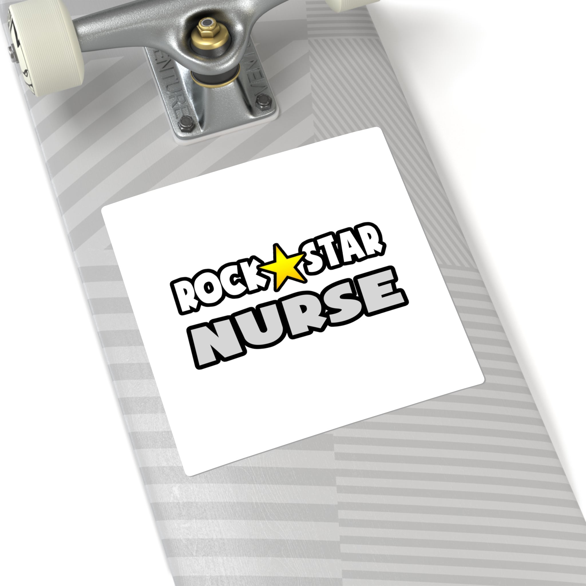 Rock Star Nurse (2) - Square Stickers