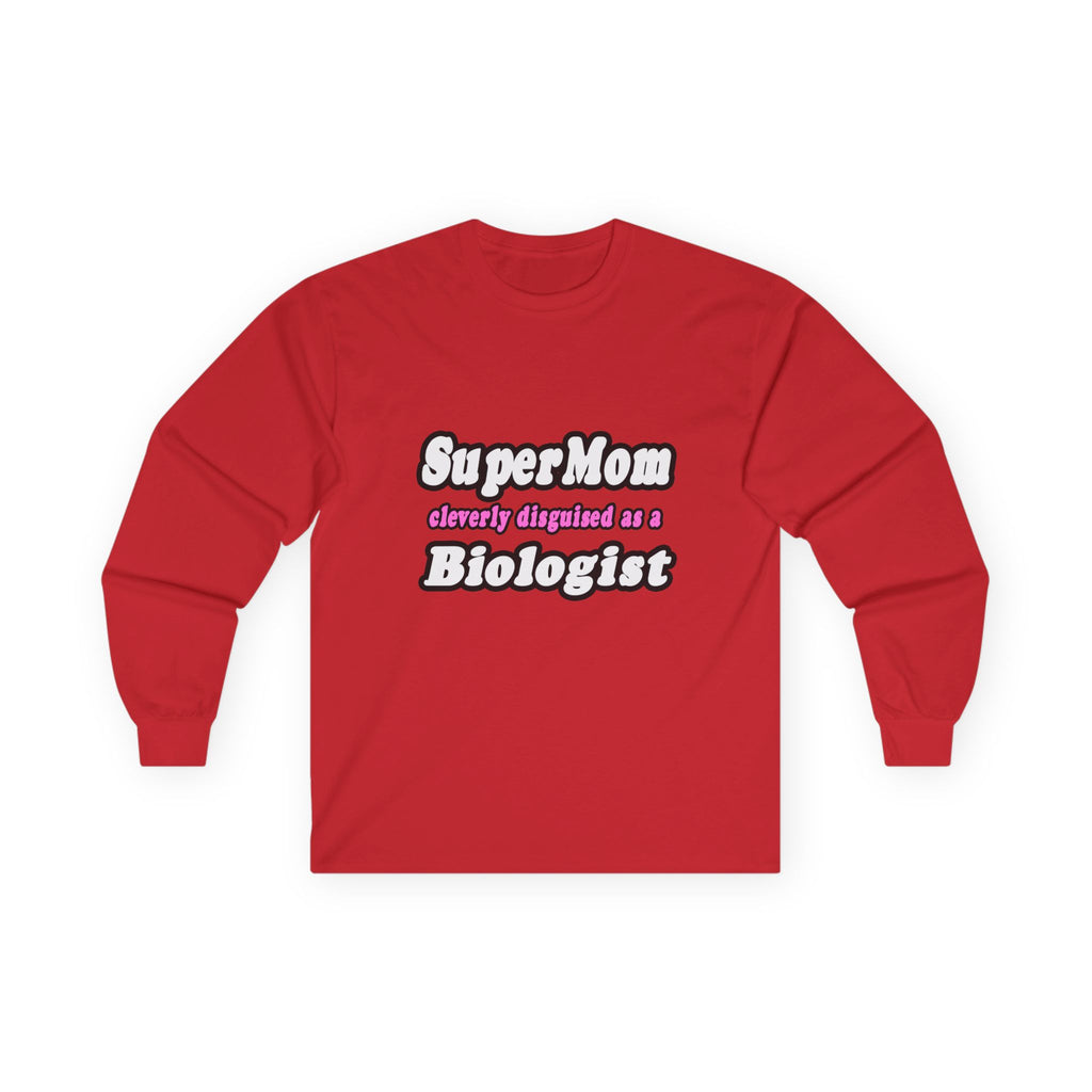SuperMom Biologist - Unisex Ultra Cotton Long Sleeve Tee