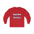SuperMom Biologist - Unisex Ultra Cotton Long Sleeve Tee