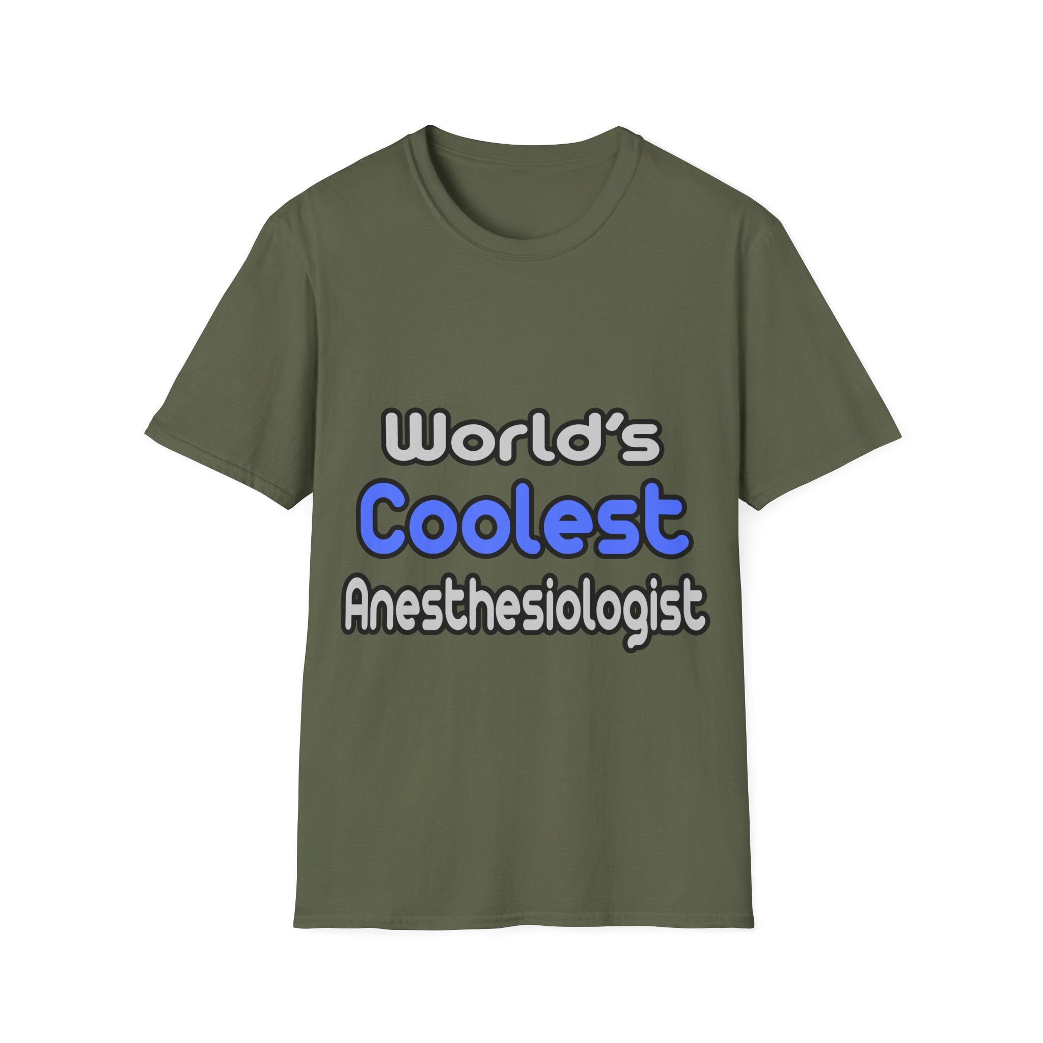 World's Coolest Anesthesiologist - Unisex Softstyle T-Shirt