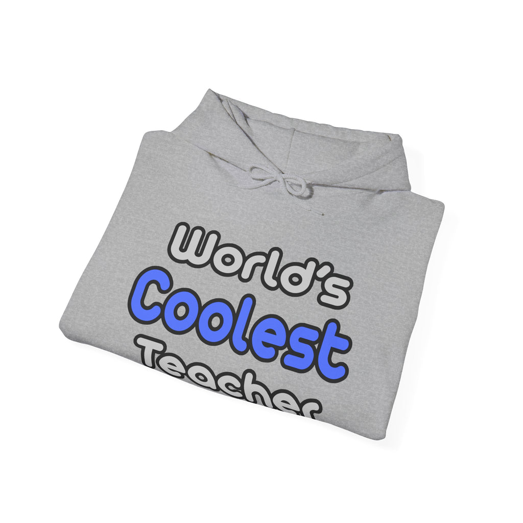 World's Coolest Teacher - Unisex Heavy Blend™ Hooded Sweatshirt