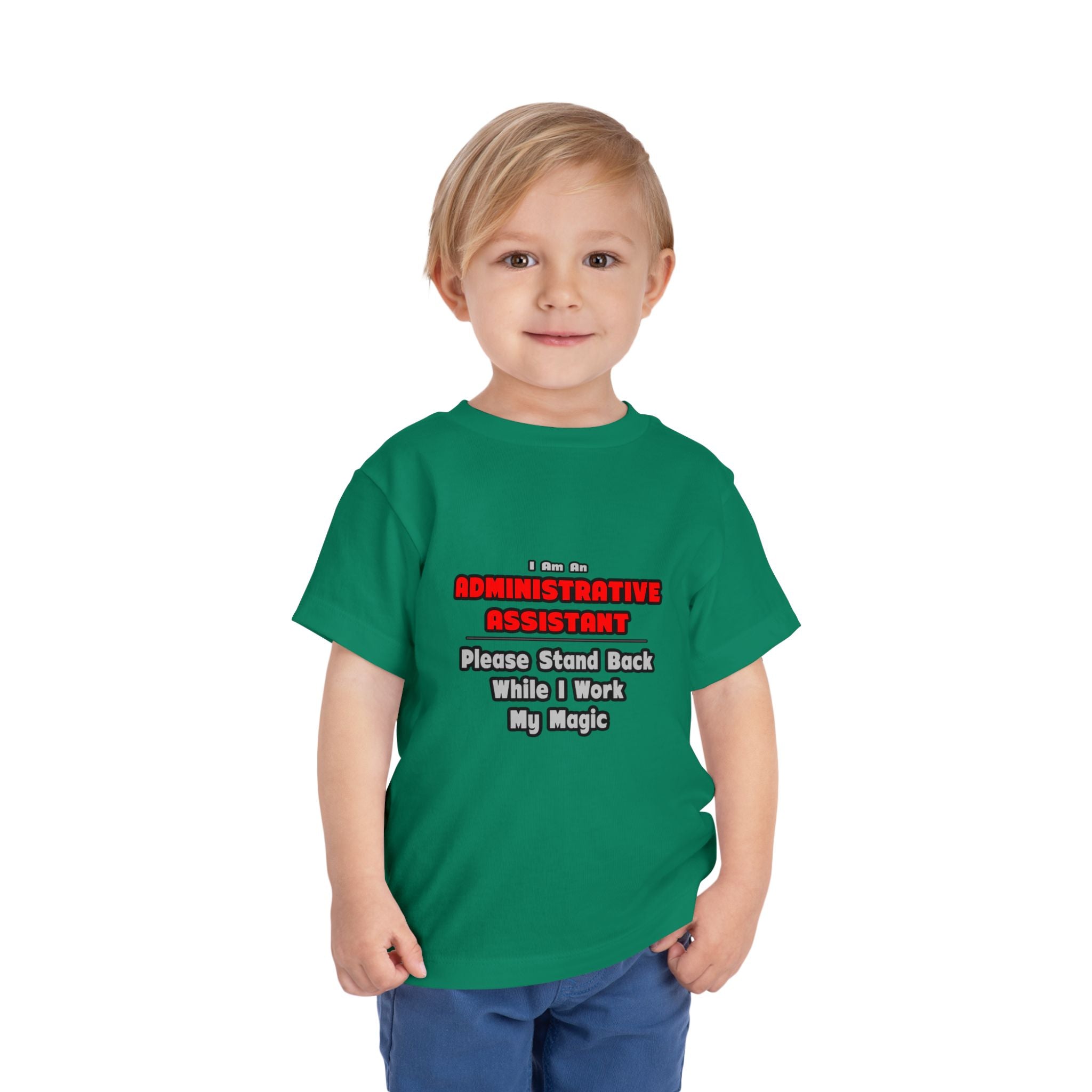 Administrative Assistant...Work My Magic - Toddler Short Sleeve Tee