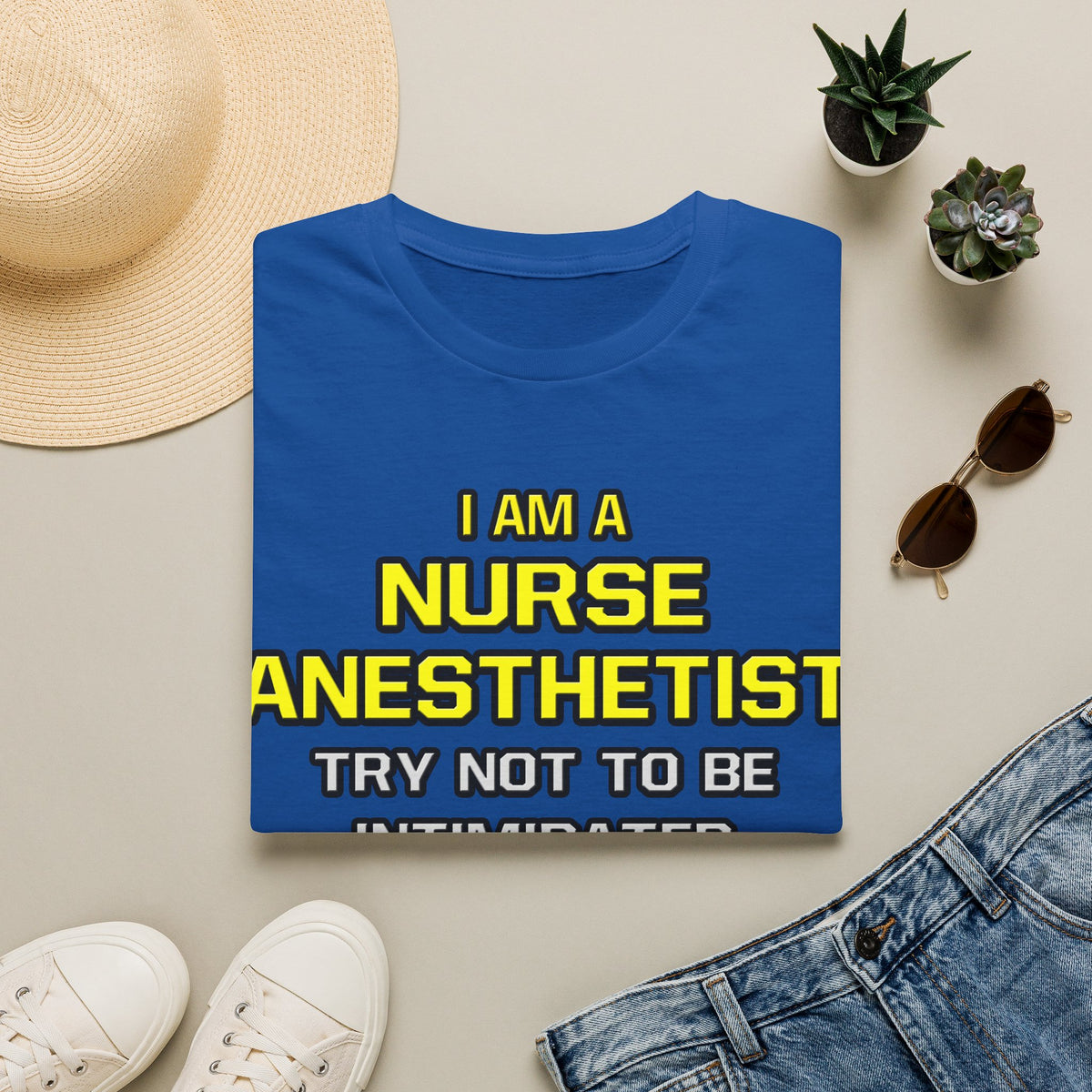 Nurse Anesthetist...Superior Intelligence - Unisex Softstyle T-Shirt