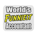 World's Funniest Accountant - Mouse Pad (Rectangle)