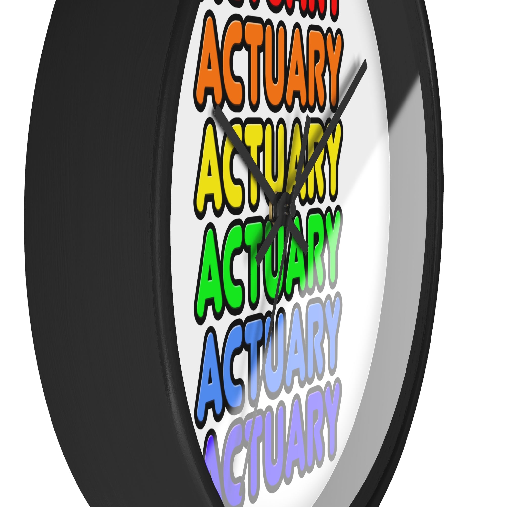 Rainbow Actuary - Wall Clock