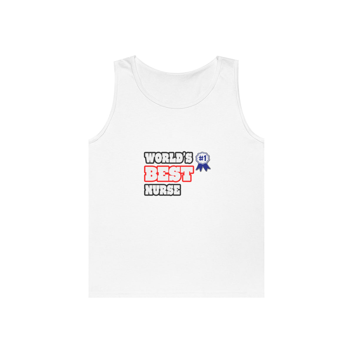 World's Best Nurse - Unisex Heavy Cotton Tank Top